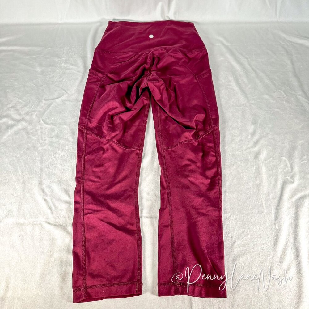 Yogalicious Lux Pocket High Waisted 7/8 Legging - Picture 6 of 7